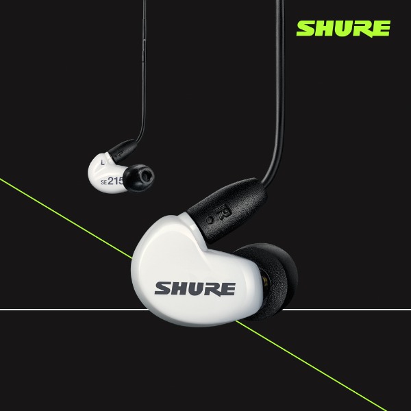 SHURE AONIC215 - UNI (SE215-UNI) (화이트) 슈어 이어폰