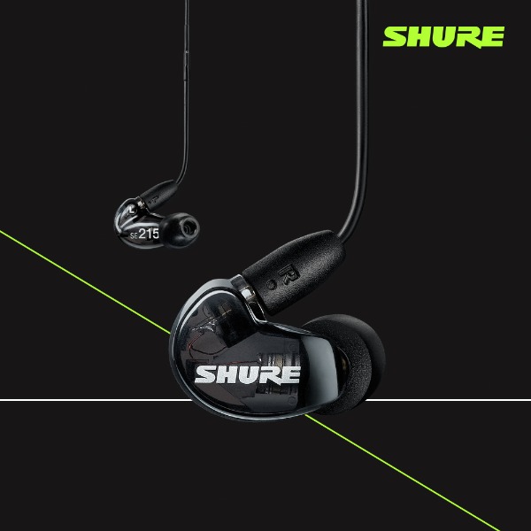 SHURE AONIC215 - UNI (SE215-UNI) (블랙) 슈어 이어폰