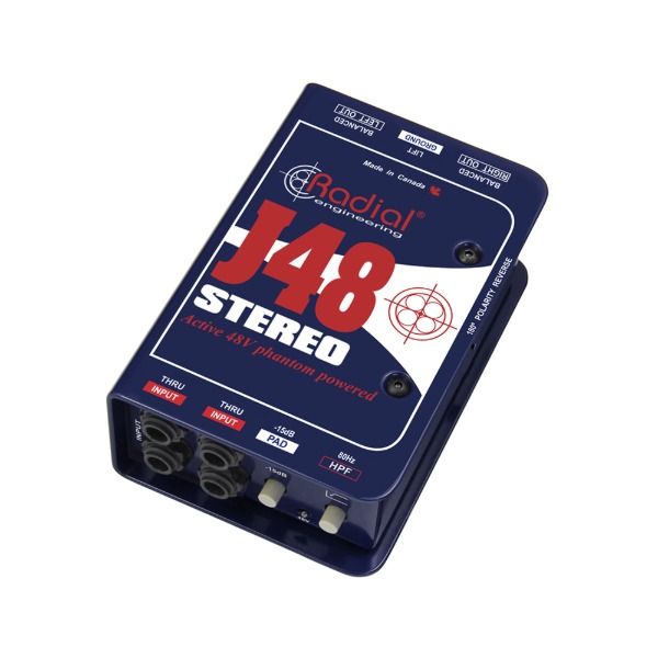 RADIAL J48 Stereo 래디알 액티브 다이렉트 박스