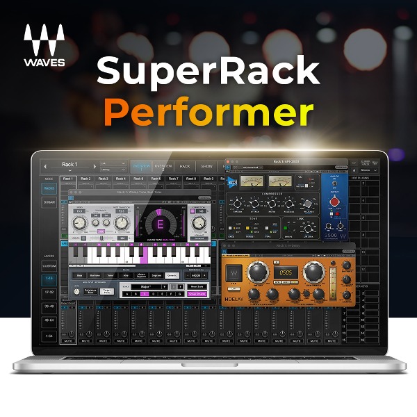 Waves SuperRack Performer 웨이브즈 슈퍼랙 퍼포머 (실시간)