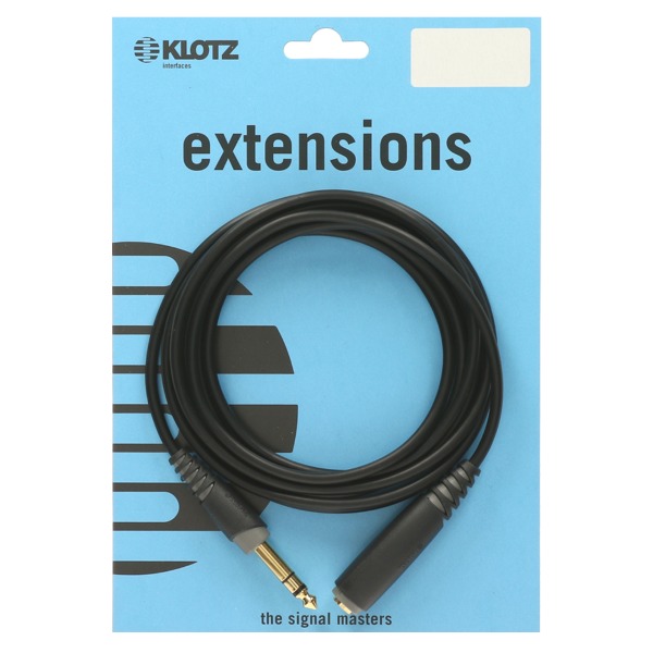 KLOTZ AS-EX2 클로츠 헤드폰 연장 케이블 (5.5 TRS : 5.5 TRS소켓)