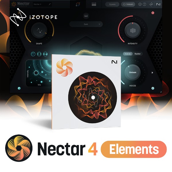 iZotope Nectar 4 Elements 아이조톱 보컬 믹싱 기초 플러그인