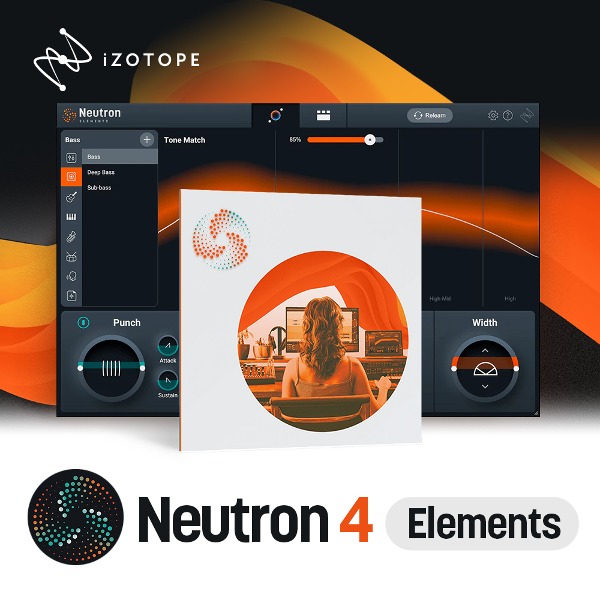 iZotope Neutron 4 Elements 아이조톱 스마트 믹싱 기초 플러그인
