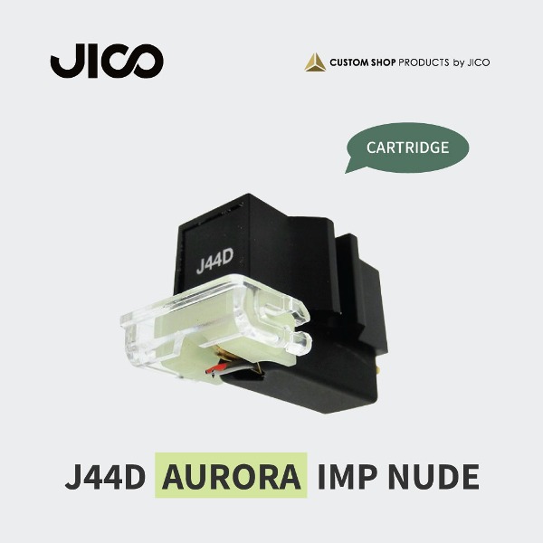 JICO 지코 카트리지+스타일러스 J44D AURORA IMP NUDE 형광팁 (지코 커스텀샵 J44D 카트리지, N-44G 스타일러스)