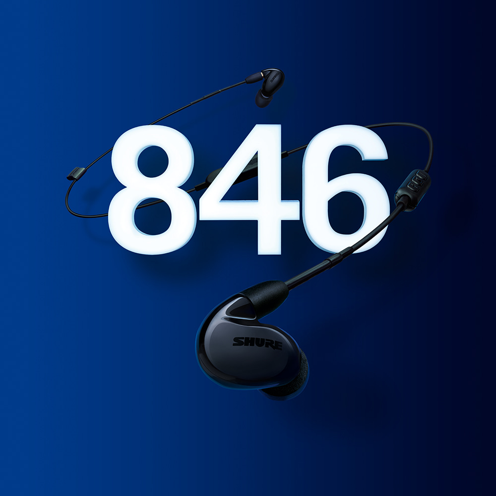 [SHURE] SE846 - BT1 (블랙) 슈어 유선 + 블루투스 이어폰