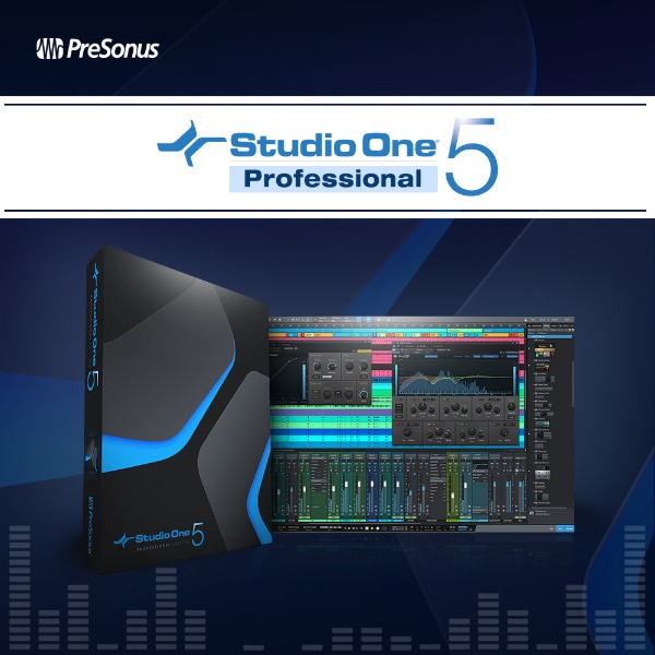 [PRESONUS] Studio One 5 Professional 프리소너스 스튜디오원 5 (전자배송)