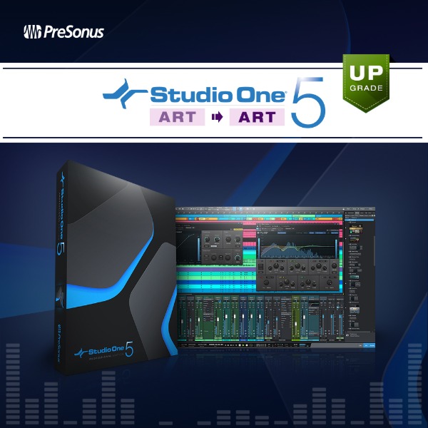 [PRESONUS] Studio One 5 Artist Upgrade (Art→) 프리소너스 스튜디오원 5 (전자배송)