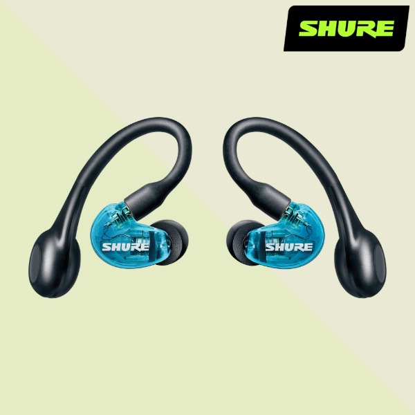 SHURE AONIC 215 TW2 / 슈어 에이오닉 완전 무선 이어폰 2세대 (블랙, 블루)