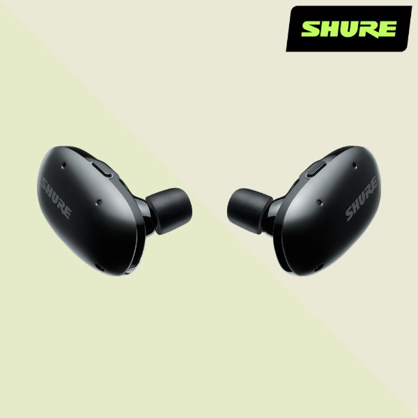SHURE AONIC FREE / 슈어 에이오닉 프리 완전 무선 이어폰 (블랙, 레드)