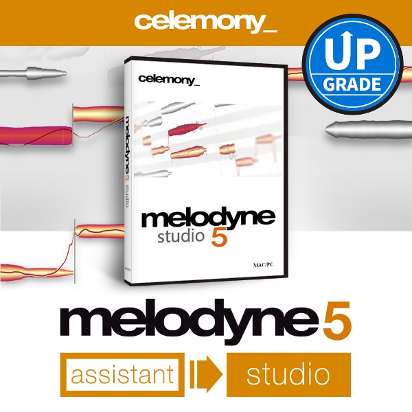 Melodyne 5 studio (assistant UPG) 멜로다인 5 스튜디오 업그레이드 (from assistant all) 전자배송