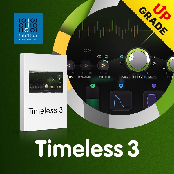 FabFilter Timeless 3 UPG 팹필터 타임레스 3 업그레이드 (Timeless 2 - 3) (전자배송)