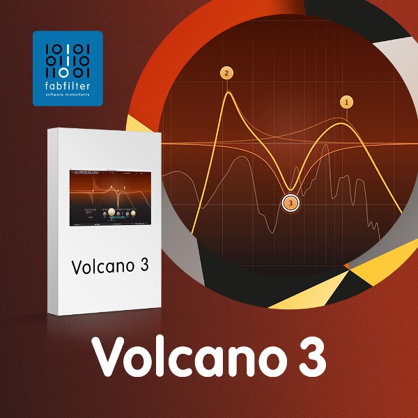 FabFilter Volcano 3 팹필터 볼케이노 3 필터 플러그인 (전자배송)