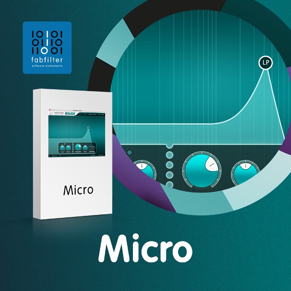 FabFilter Micro 팹필터 마이크로 필터 플러그인