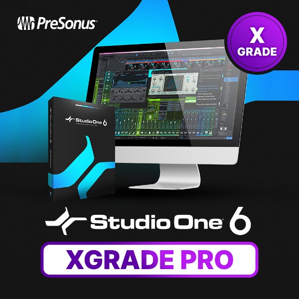 PRESONUS Studio One 6 Professional Upgrade (DAW) 프리소너스 스튜디오원 6