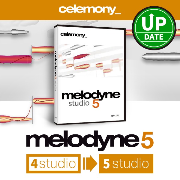 Melodyne 5 studio (4 studio UPD) 멜로다인 5 스튜디오 업데이트 (4 버전 studio) 전자배송