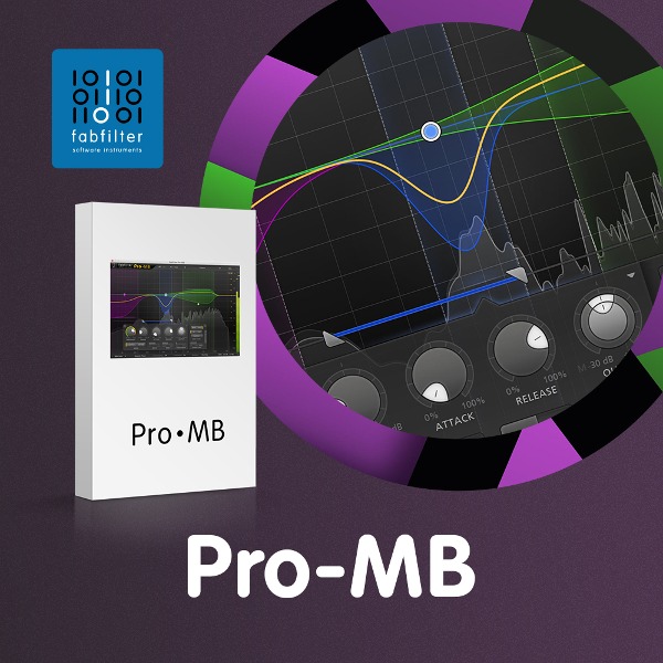 FabFilter Pro-MB 팹필터 프로 멀티밴드 컴프레서, 익스펜더 플러그인 (전자배송)