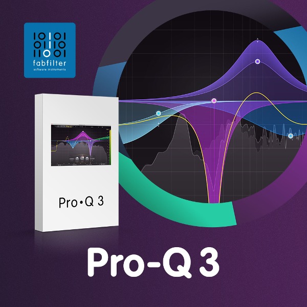 FabFilter Pro-Q 3 팹필터 프로 다이나믹 EQ 필터 플러그인 (실시간)