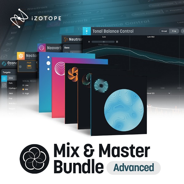 iZotope Mix &amp; Master Advanced (Ozone 10) 아이조톱 믹싱 및 마스터링 필수 플러그인들의 번들