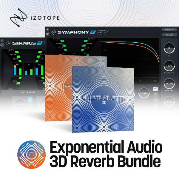 iZotope Exponential Audio 3D Reverb Bundle 아이조톱 3D 음향 리버브 효과 번들