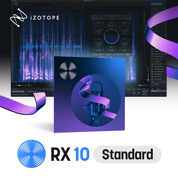 iZotope RX 10 Standard 아이조톱 오디오 리페어의 표준 플러그인