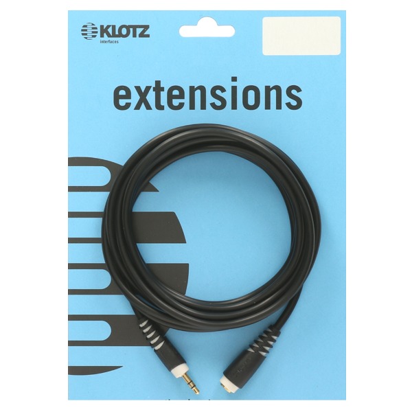 KLOTZ AS-EX1 클로츠 헤드폰 연장 케이블 (3.5mm : 3.5mm소켓)