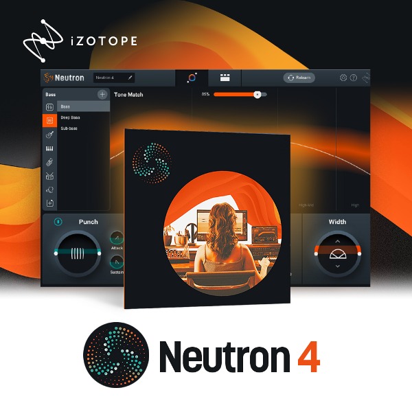 iZotope Neutron 4 아이조톱 스마트 믹싱 표준 플러그인