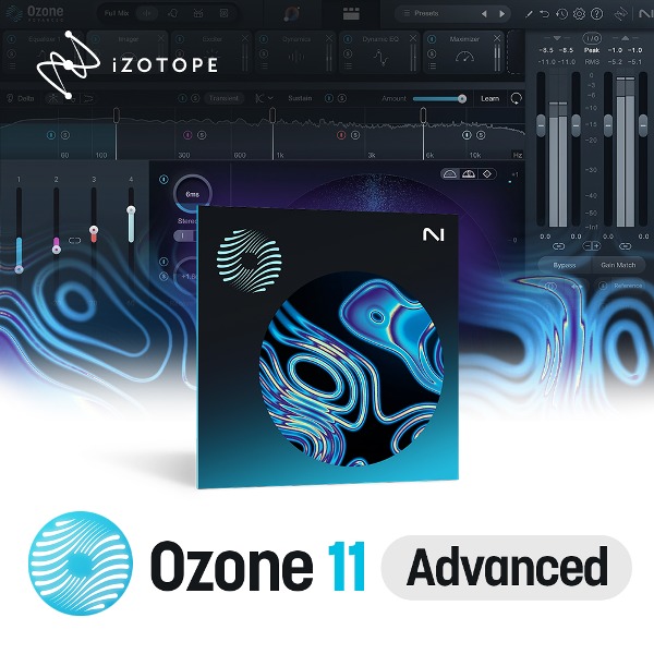iZotope Ozone 11 Advanced 아이조톱 AI 믹싱 및 마스터링 프로 플러그인 (실시간)